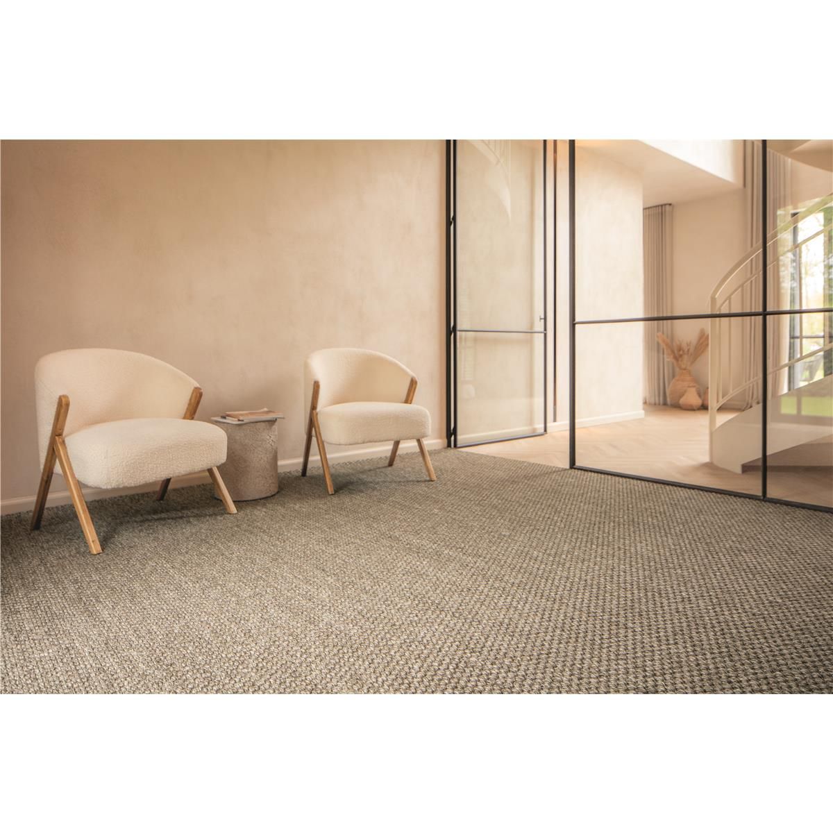 Tasibel Sisal Teppichboden Beige Zambesi Rollenbreite 400 cm