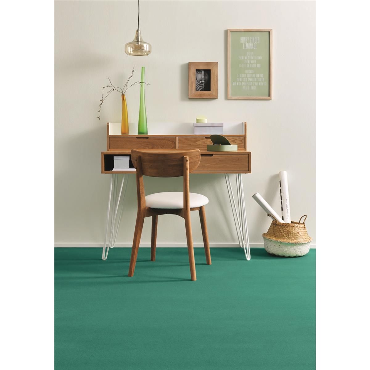 Teppichboden Vorwerk Passion 1000 MODENA Velours Grau 5B48 - Rollenbreite 500 cm