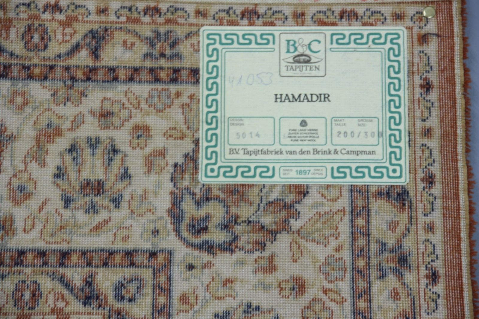 Perser Teppich Brink & Campman Hamadir Dilan 200 cm x 300 cm