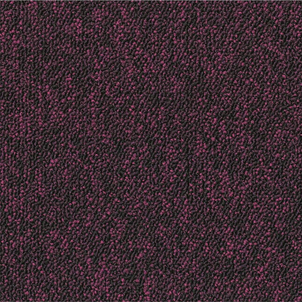 Teppichfliesen 50 x 50 cm Schlinge Stratos A138 3421 Lila Allover
