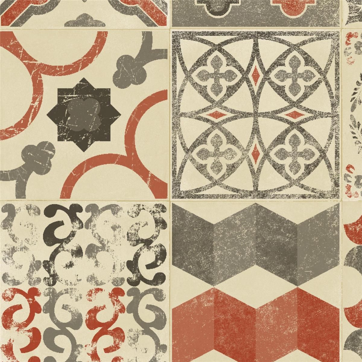 Vinylboden Almeria RED IZMIR-TB15 B:400cm