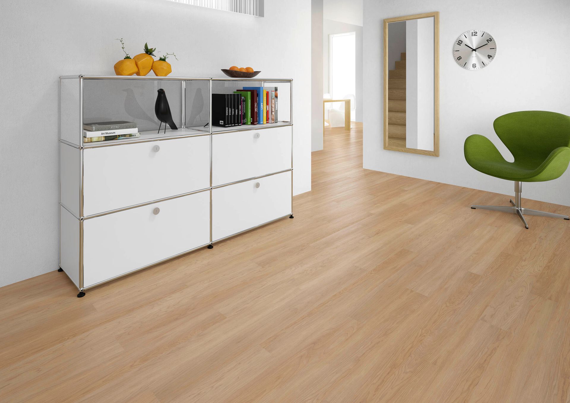 Designboden Dryback 2819 Creamy Maple - Planke 11,43 cm x 121,92 cm - Nutzschichtdicke 0,4 mm