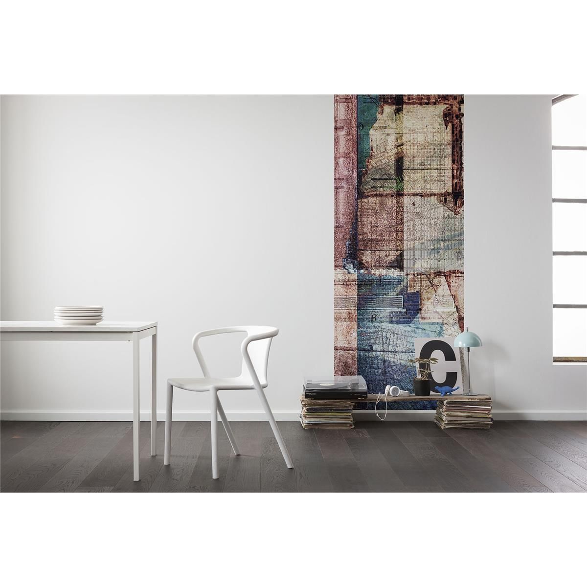 Vlies Fototapete - Urban Art Panel - Größe 100 x 250 cm