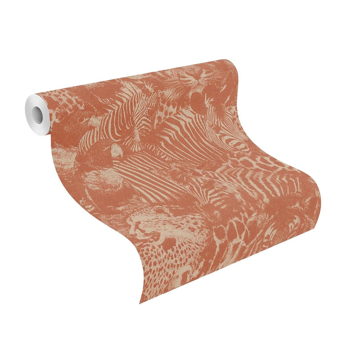 Tapete Culture Exotic Vinyltapete Terra versetzter Ansatz 53 cm x 10,05 m
