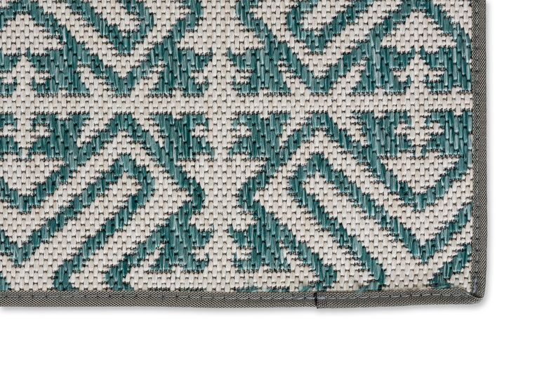 Outdoor Teppich PARKLAND Türkis - 70 cm x 140 cm
