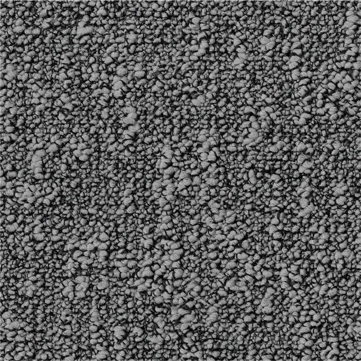 Teppichfliesen 50 x 50 cm Schlinge strukturiert Fields B751 9945 Grau Allover