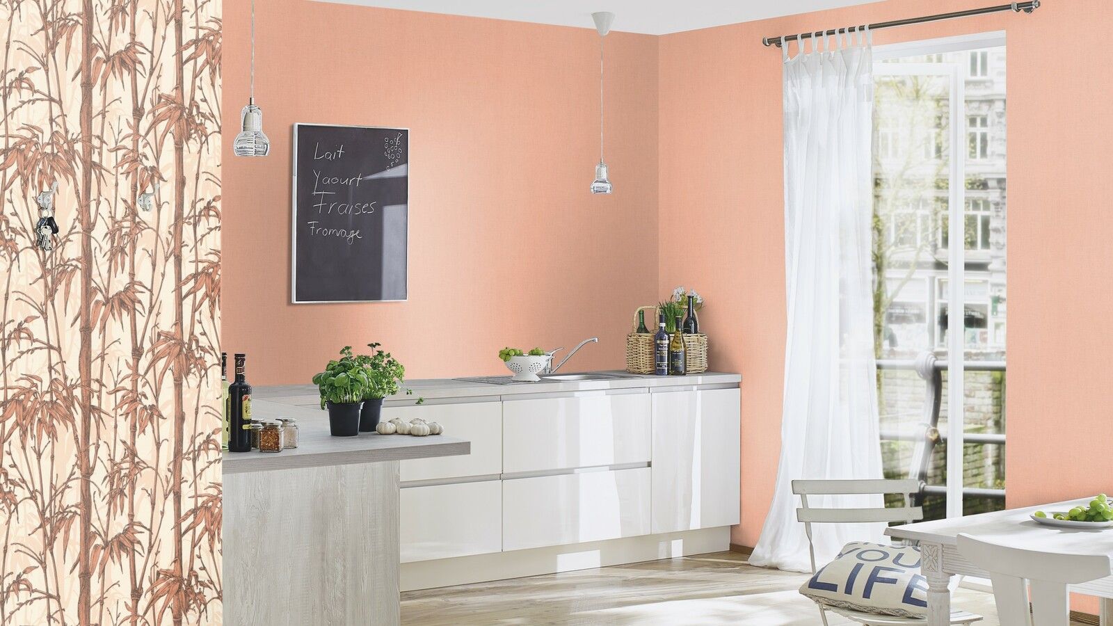 Tapete Basic universell Vinyltapete Warmrosa ansatzfrei 53 cm x 10,05 m