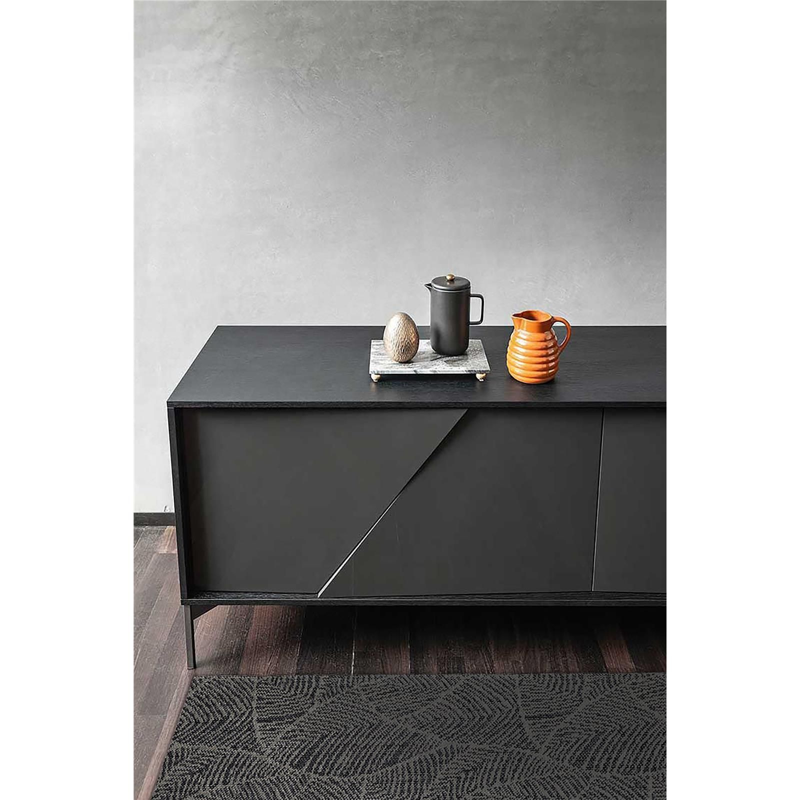 Teppich Swedy JUNGLE V3 Dunkelblau - 60 cm x 200 cm