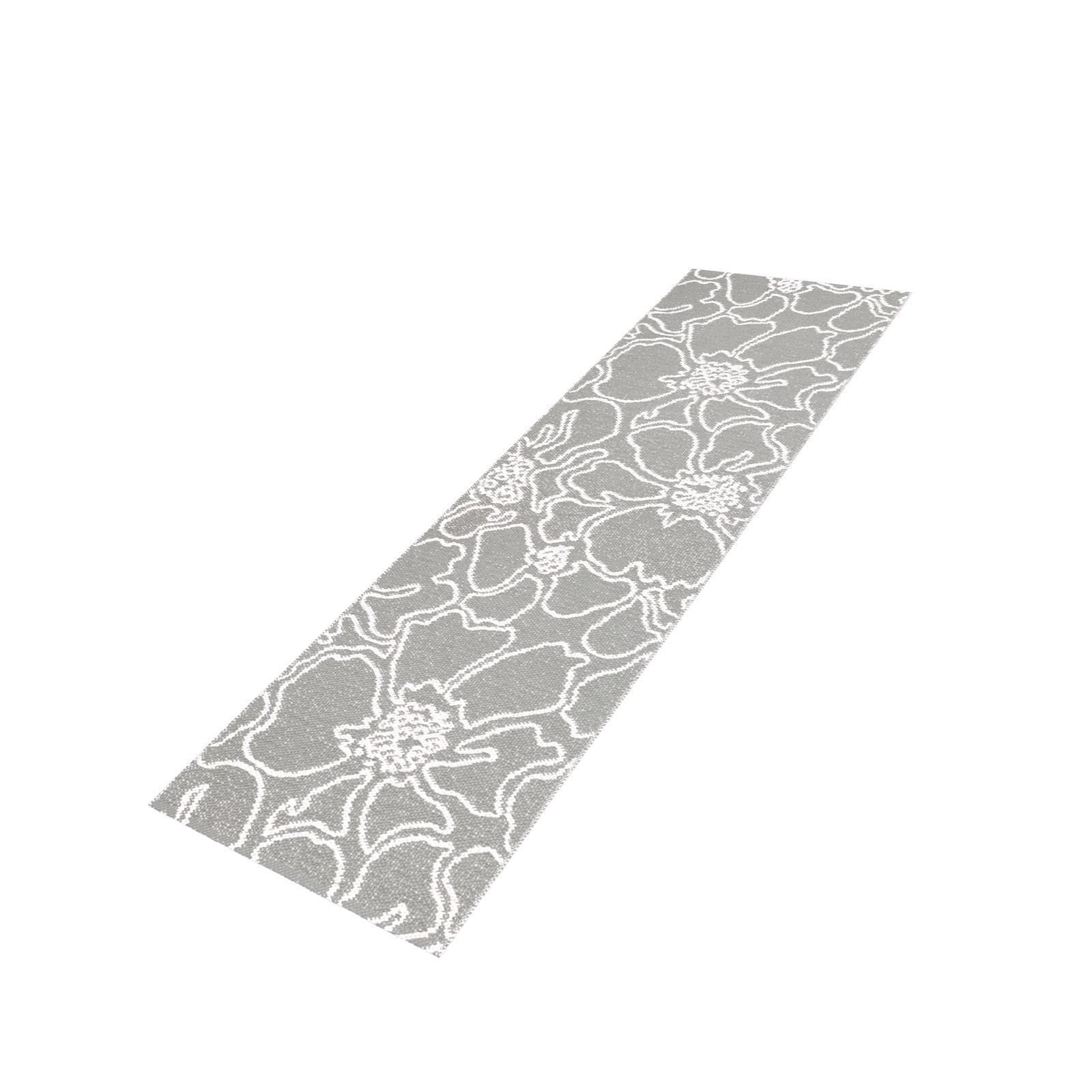 Teppich Swedy FLOU V12 Weiss-Grau - 60 cm x 200 cm