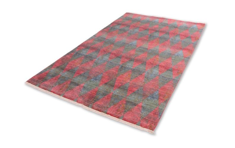 Teppich MYSTIK Rot-Grün - 200 cm x 285 cm