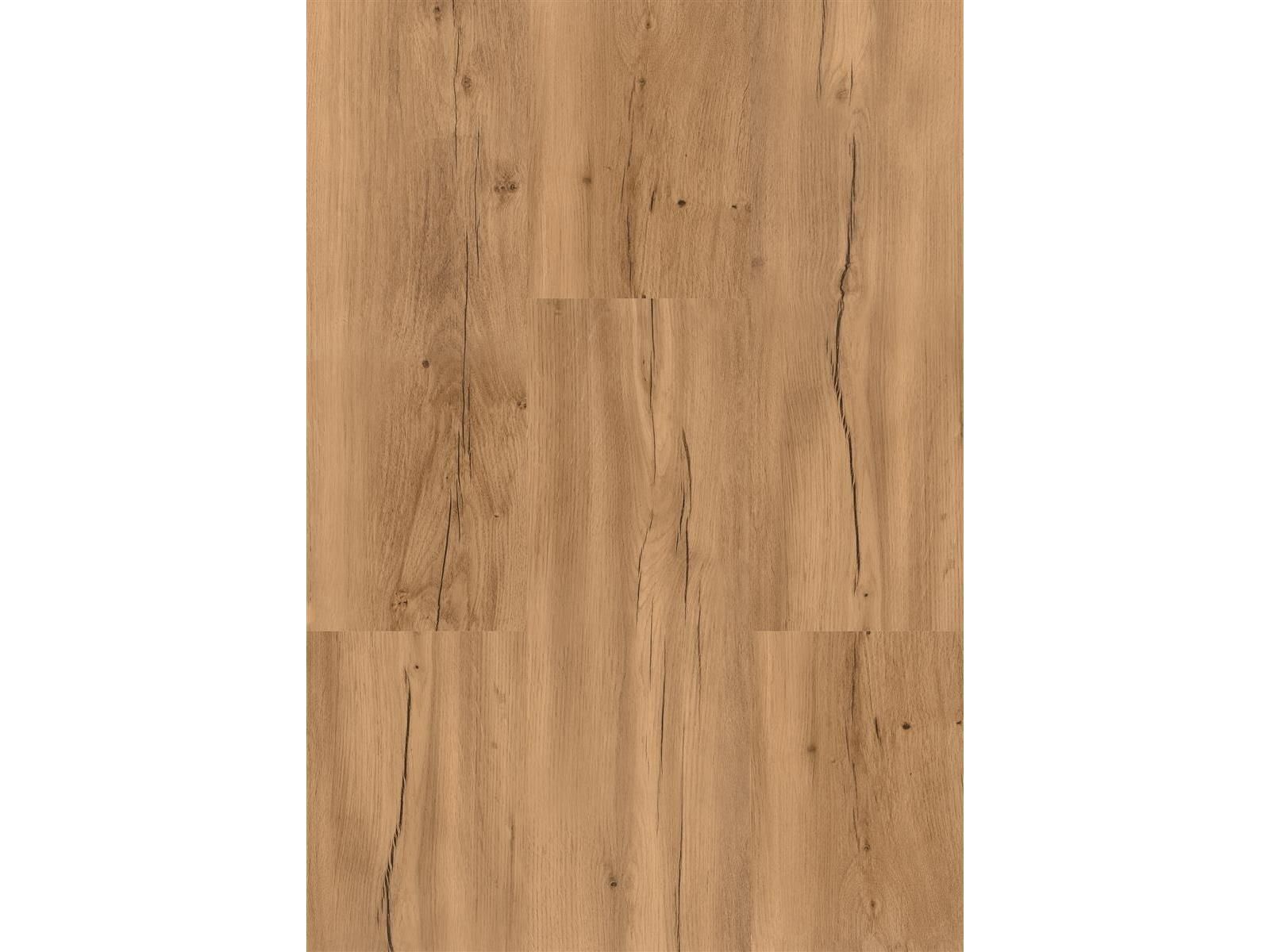 Designvinylboden zum Verkleben Vinylan KF Poseidoneiche Planke 121,9 cm x 22,9 cm  - Nutzschichtdicke 0,3 mm