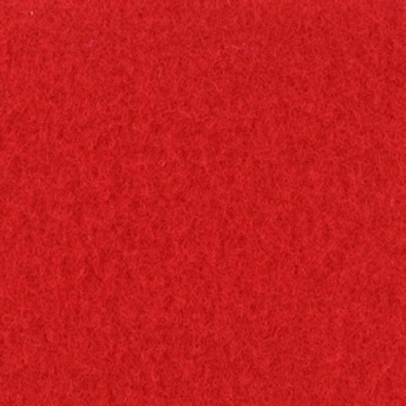 Messeboden Velours EXPOLUXE Red 9532 mit Schutzfolie  - Rollenbreite 200 cm