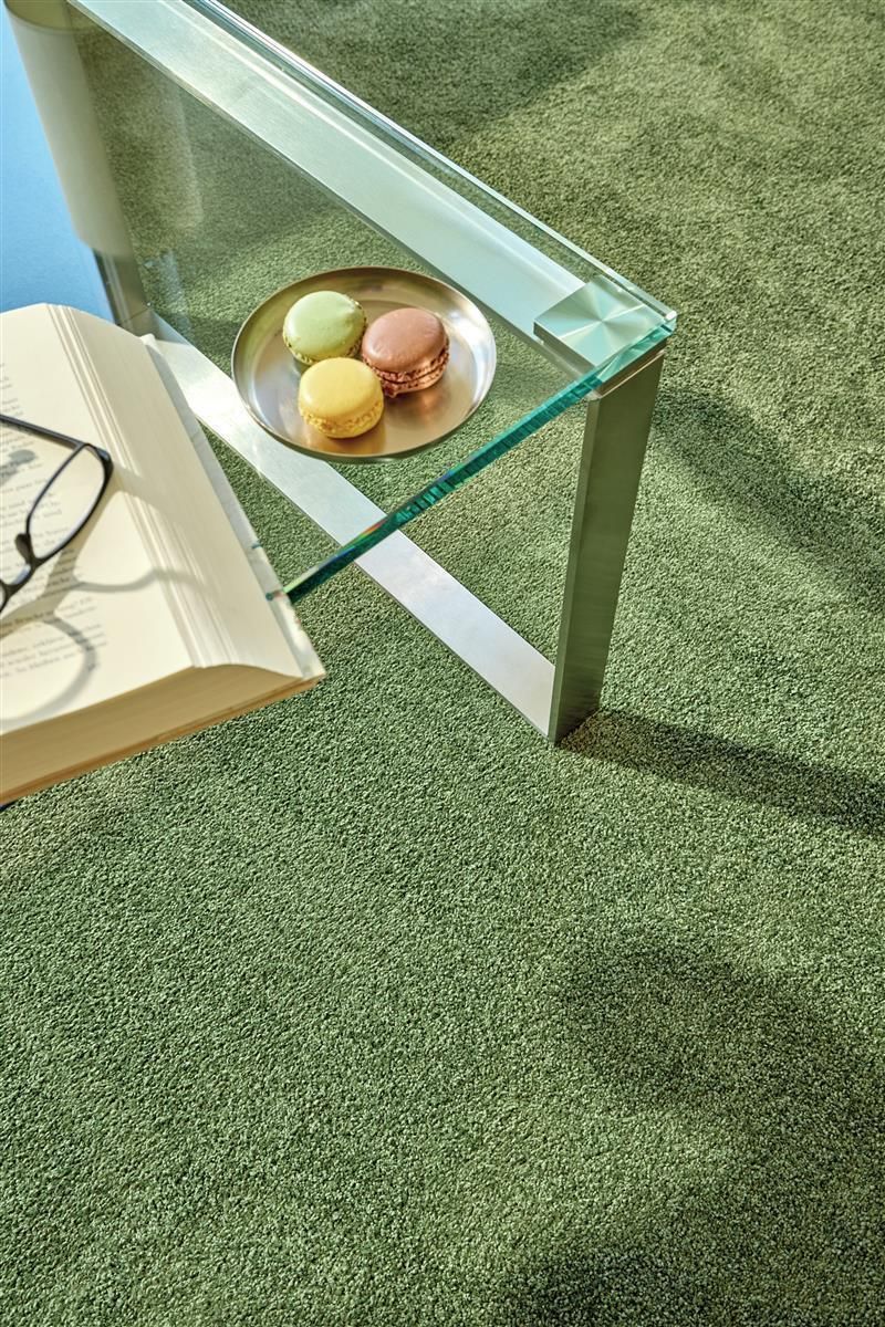 Teppichboden Vorwerk Passion 1001 LUANA Soft Frisé Grau 5U61 - Rollenbreite 400 cm