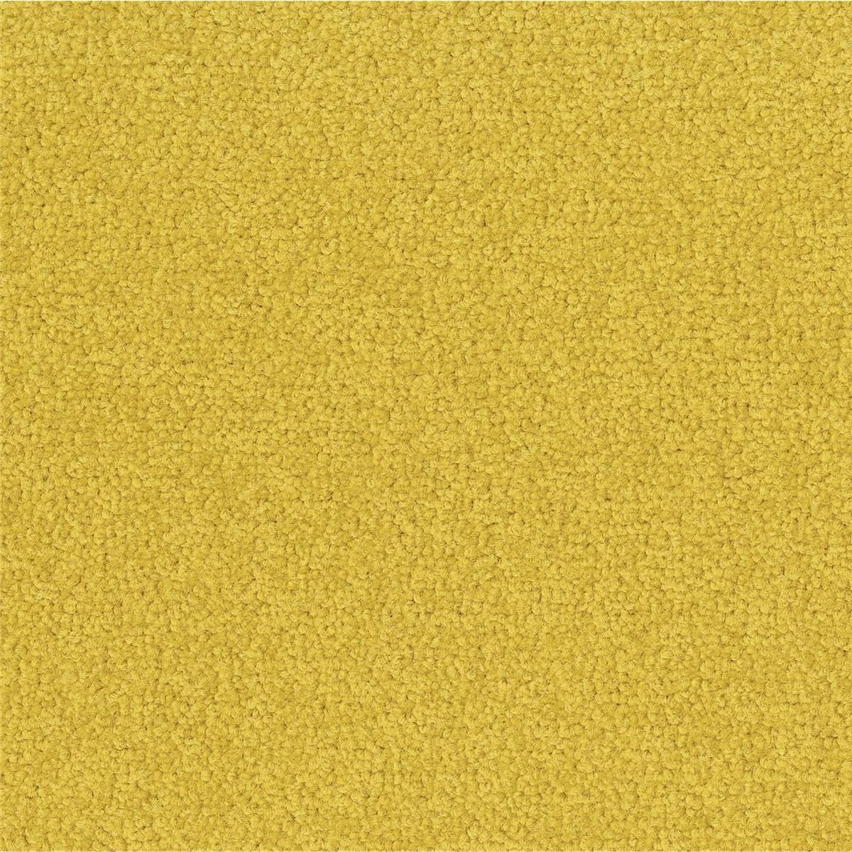 Teppichfliesen 50 x 50 cm Velours Palatino A072 6208 Gelb Allover