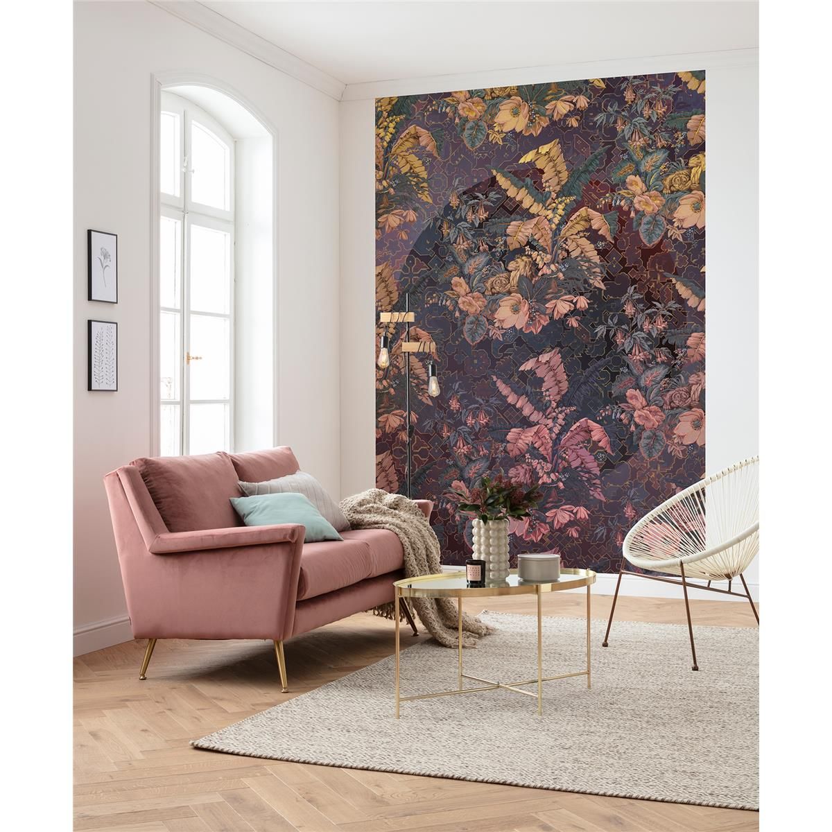 Vlies Fototapete - Orient Violet - Größe 200 x 270 cm