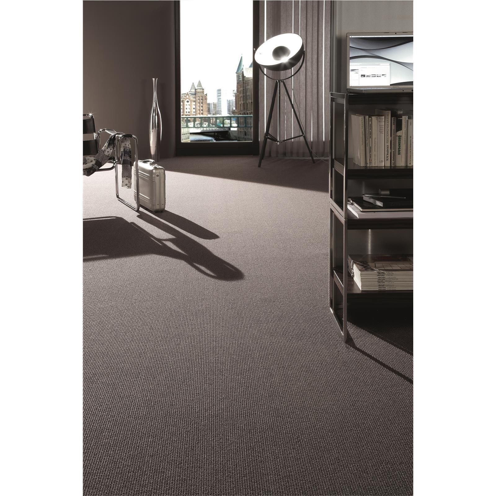 Teppichboden INFLOOR-GIRLOON Delta Schlinge Grün 461 meliert - Rollenbreite 400 cm
