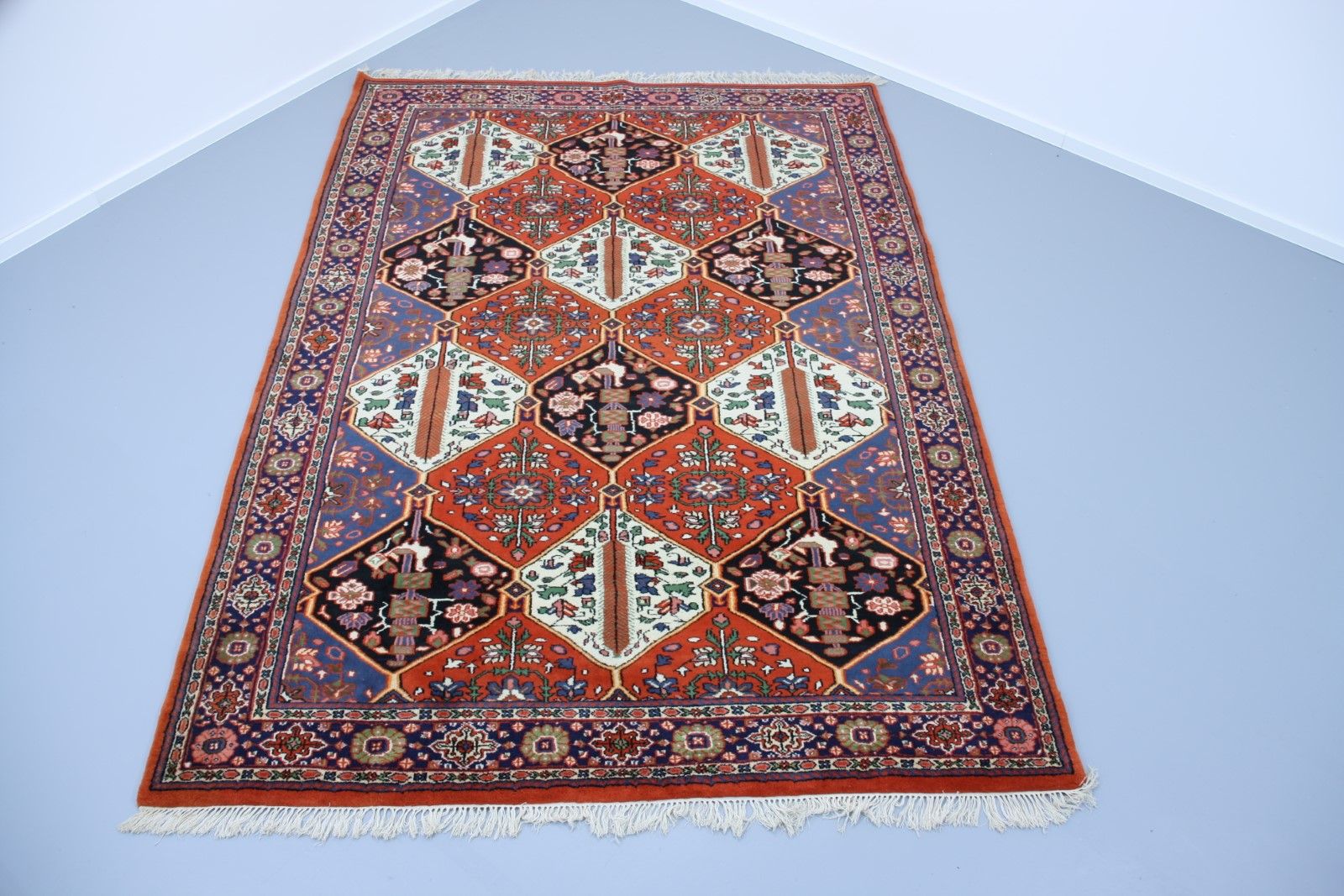 Perser Teppich Danja handgeknüpft 210 cm x 298 cm