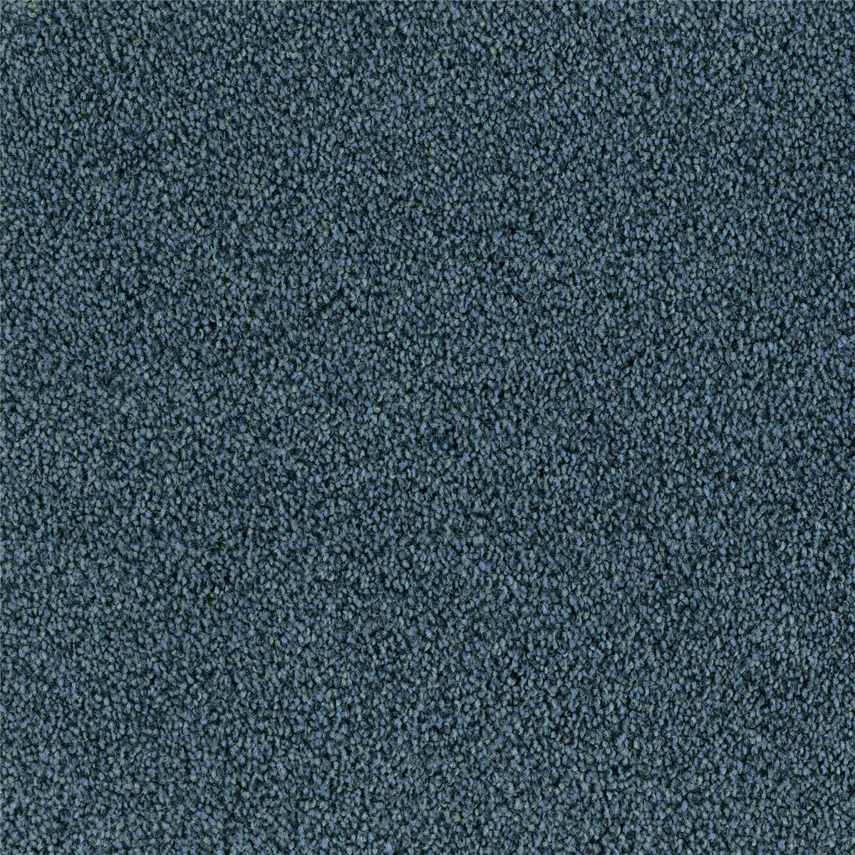 Teppichfliesen 50 x 50 cm Velours Arcade B023 8222 Blau Allover