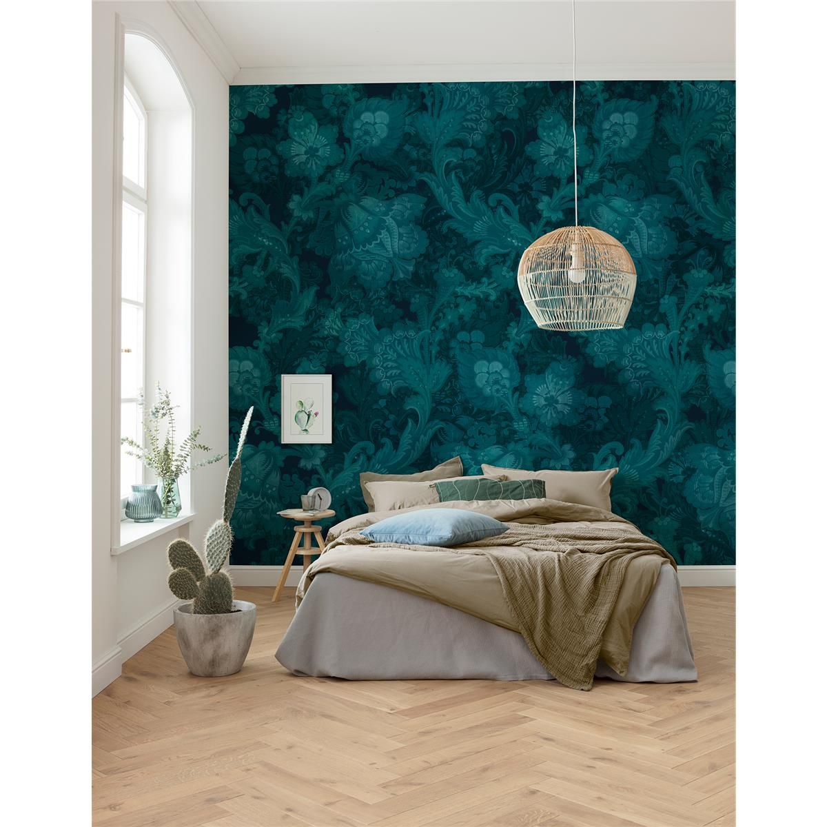 Vlies Fototapete - Fleurs de Nuit - Größe 400 x 280 cm
