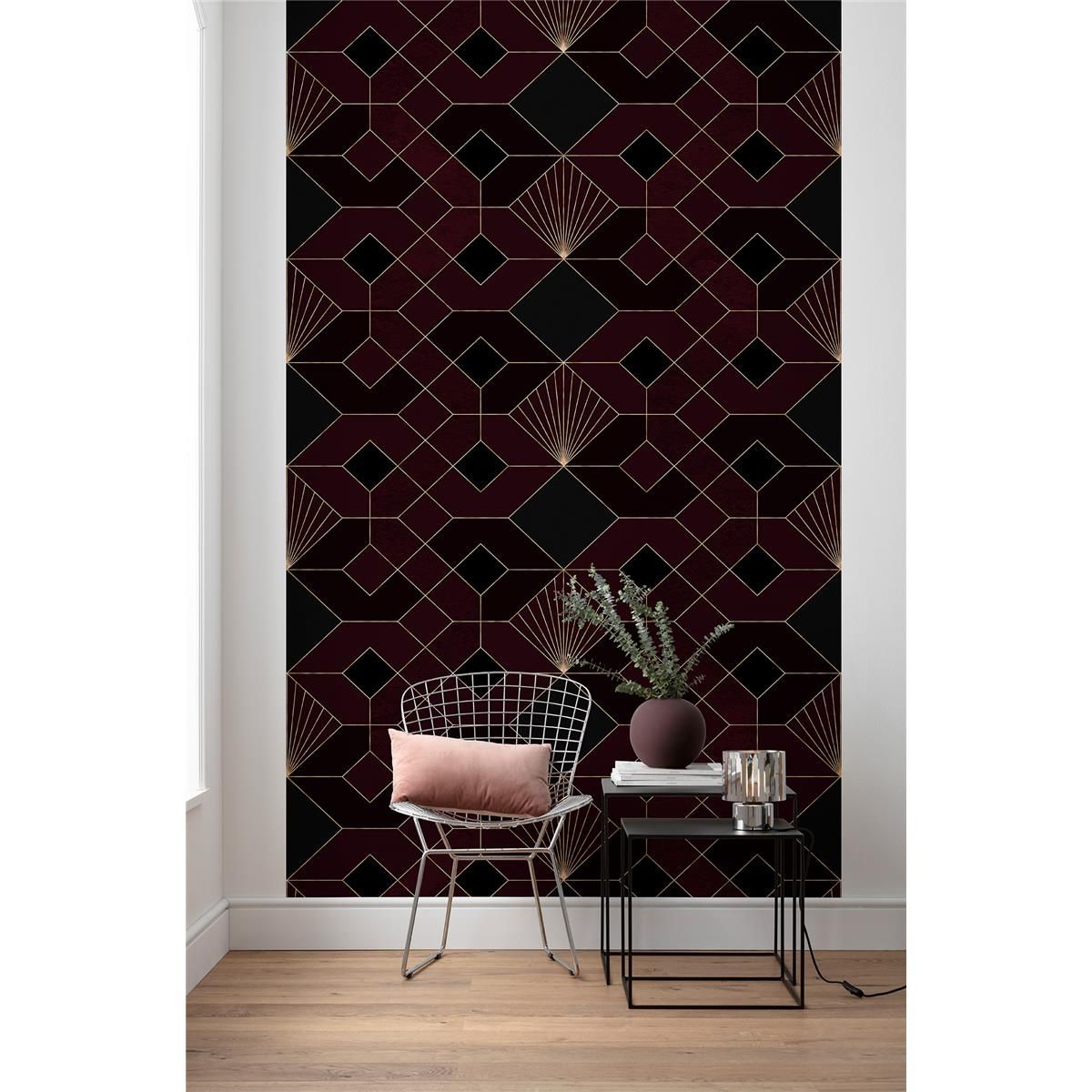 Vlies Fototapete - Coquilles Rouges - Größe 150 x 280 cm