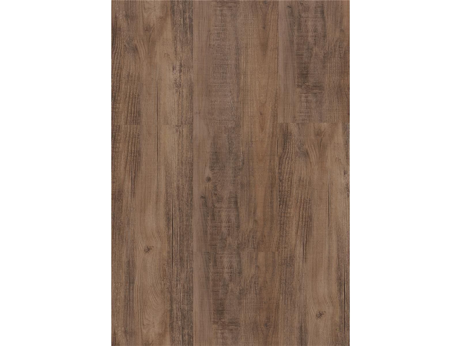 Designvinylboden zum Verkleben Vinylan KF Eiche burgund Planke 123,5 cm x 23 cm  - Nutzschichtdicke 0,3 mm