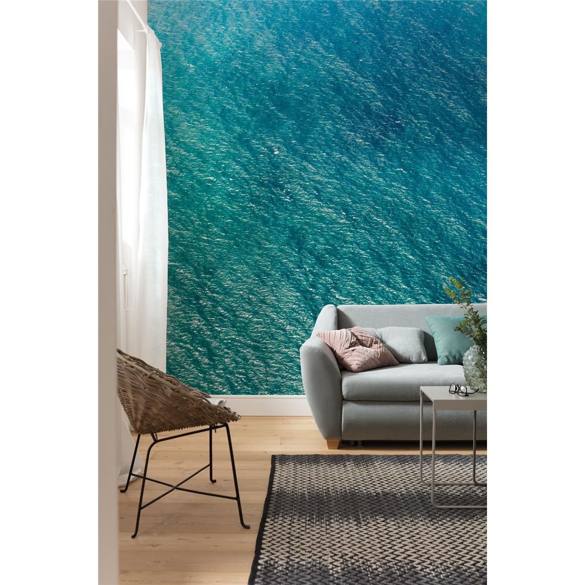 Vlies Fototapete - Blaupause - Größe 400 x 250 cm