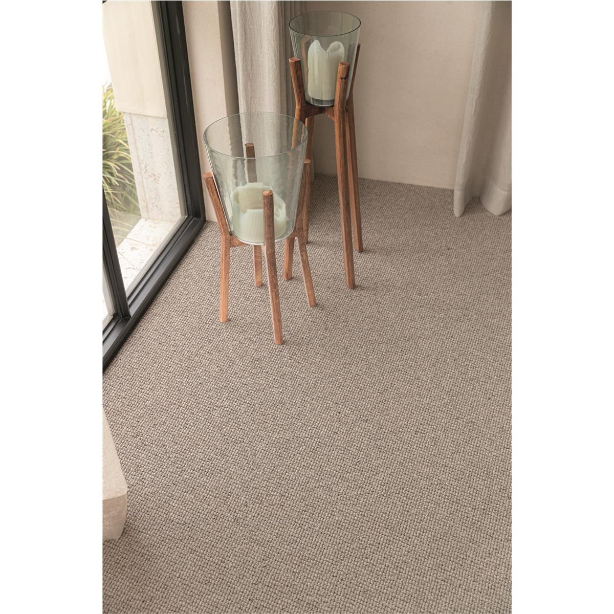 Creatuft Sydney Teppichboden Jute getuftet Rollenbreite 400cm