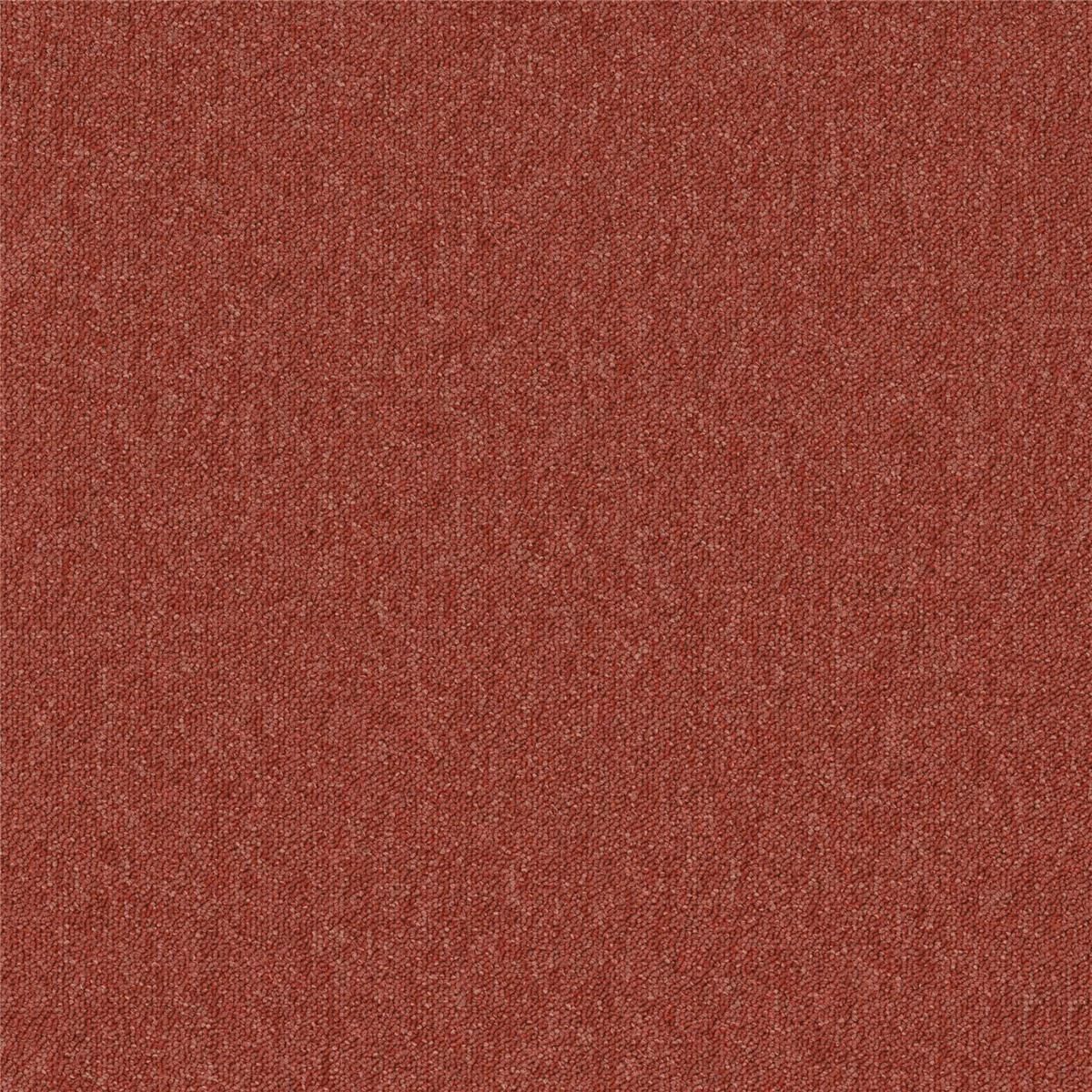 Teppichfliesen Rot 4422 Schlinge 50 x 50 cm Essence Pure AD07 Desso