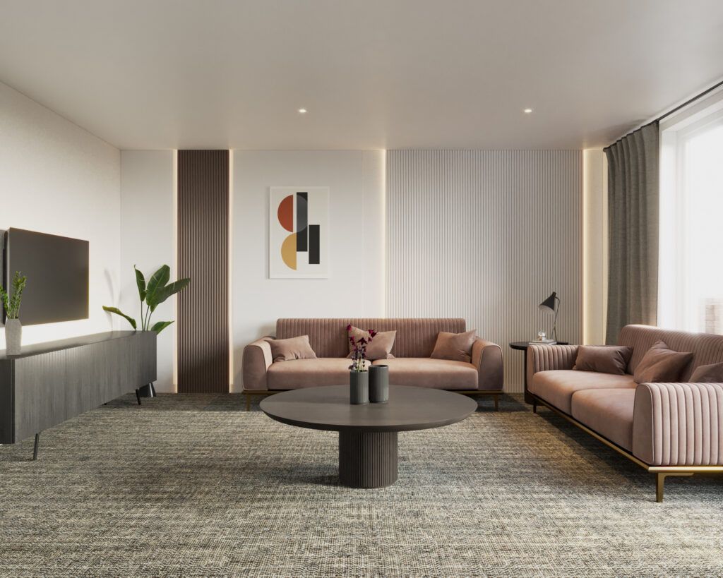 Teppichboden Handgewebt Grau 41787 Toscane ITC Gewebt - Rollenbreite 500 cm