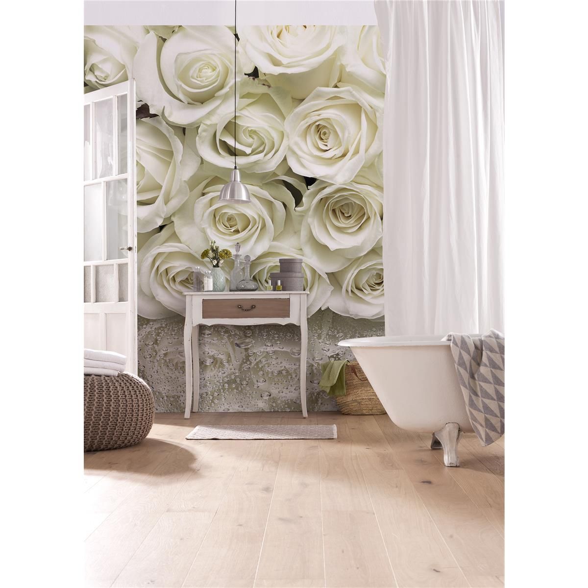 Papier Fototapete - A la Rose - Größe 368 x 254 cm