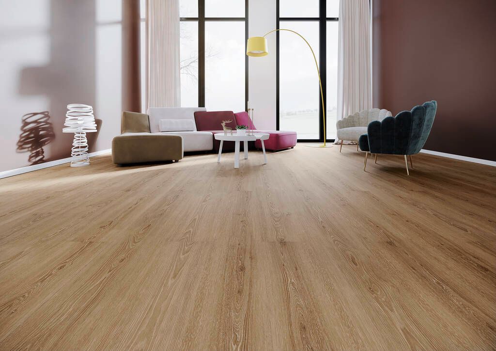 Designboden Fliese 228,6 mm x 1500 mm DESIGN 555 Dryback 5306 Perfected Brown Oak - Nutzschichtdicke 0,55 mm