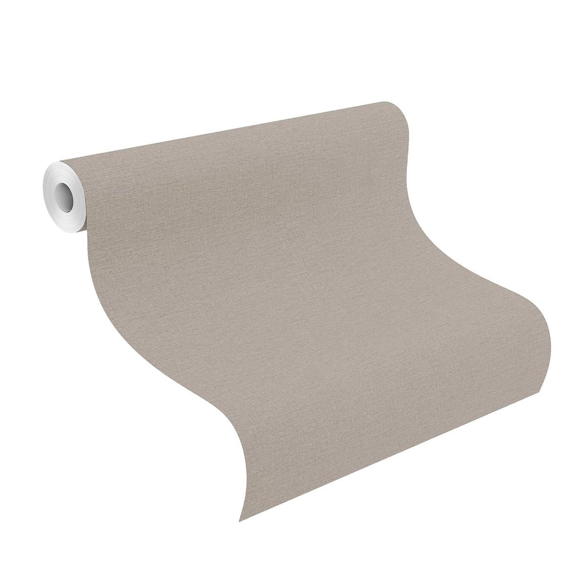 Tapete Basic universell Vinyltapete Grau ansatzfrei 53 cm x 10,05 m