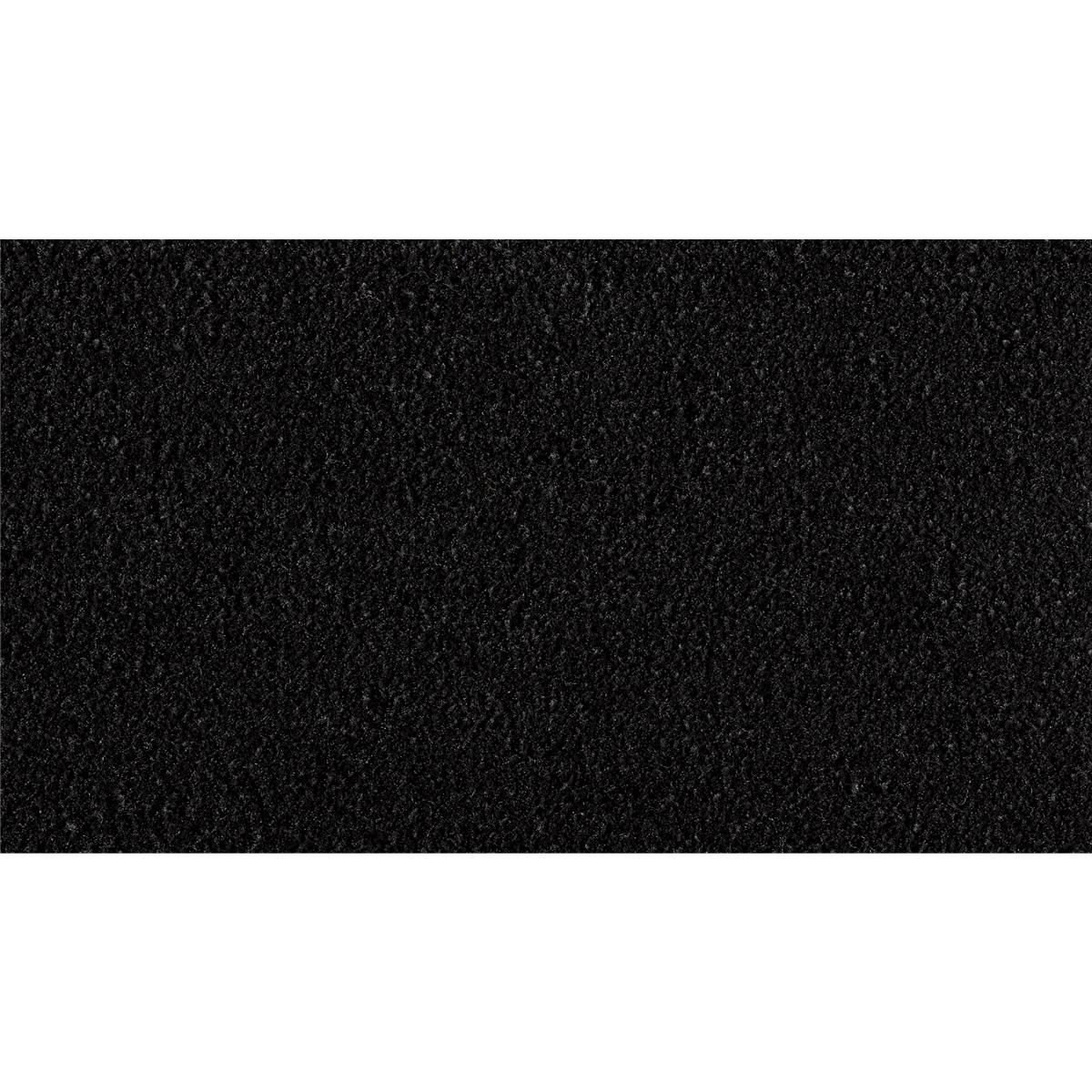 Sauberlauf Schwarz 72.01 mit Rand - Rollenbreite 200 cm
