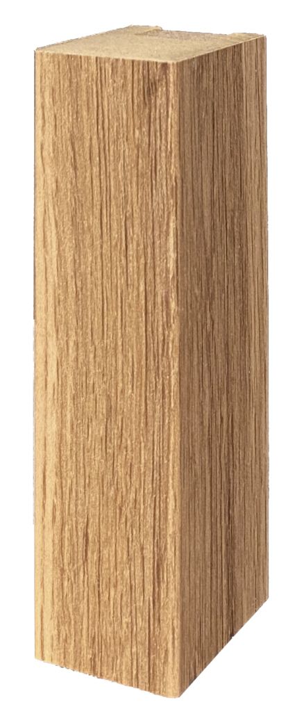 Wand- Akustikpaneel Wotaneiche Welle mit 6 Lamellen V1 B/H 48,4 cm / 275 cm