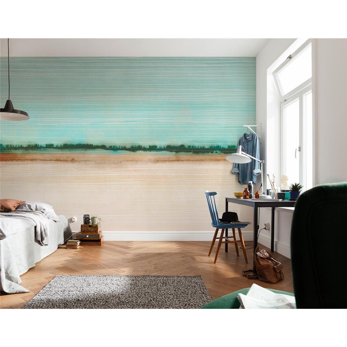 Vlies Fototapete - Drift - Größe 350 x 250 cm