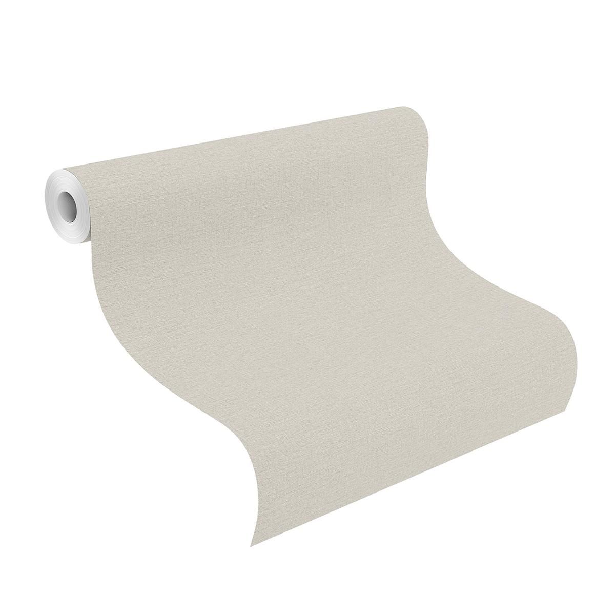 Tapete Basic universell Vinyltapete Grau ansatzfrei 53 cm x 10,05 m