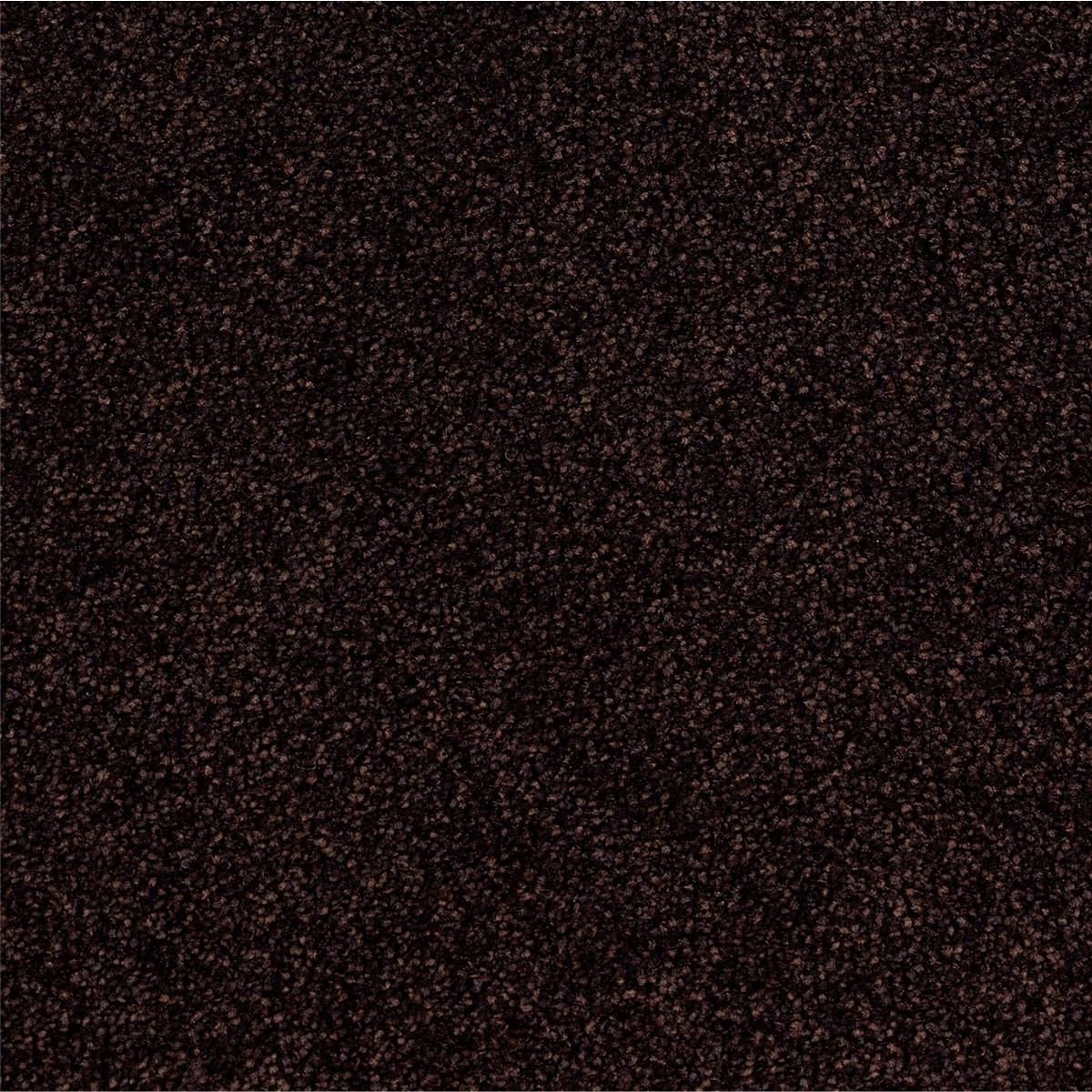 Teppichfliesen 50 x 50 cm Velours Arcade B023 9111 Braun Allover