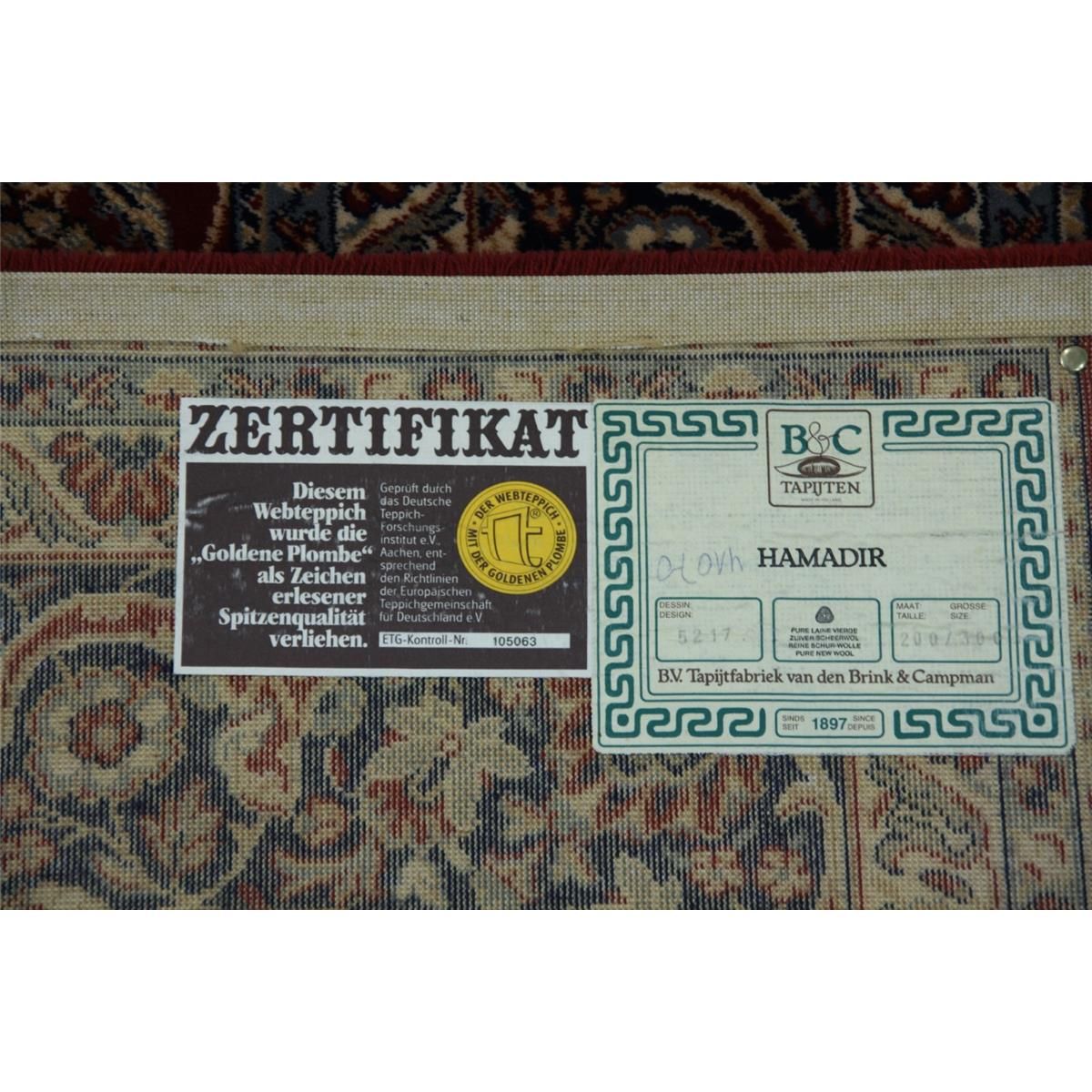 Perser Teppich Brink & Campman Hamadir Amira 200 cm x 300 cm