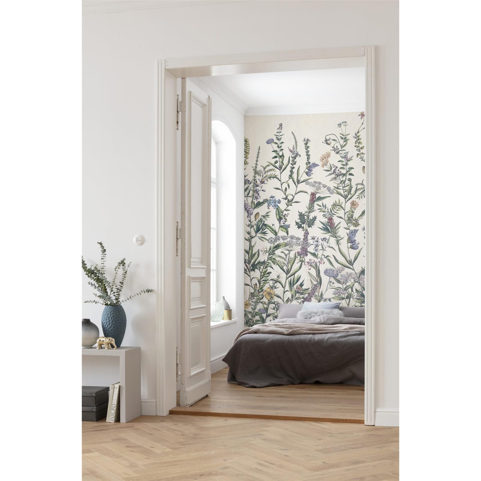 Vlies Fototapete - Flowering Herbs  - Größe 200 x 250 cm