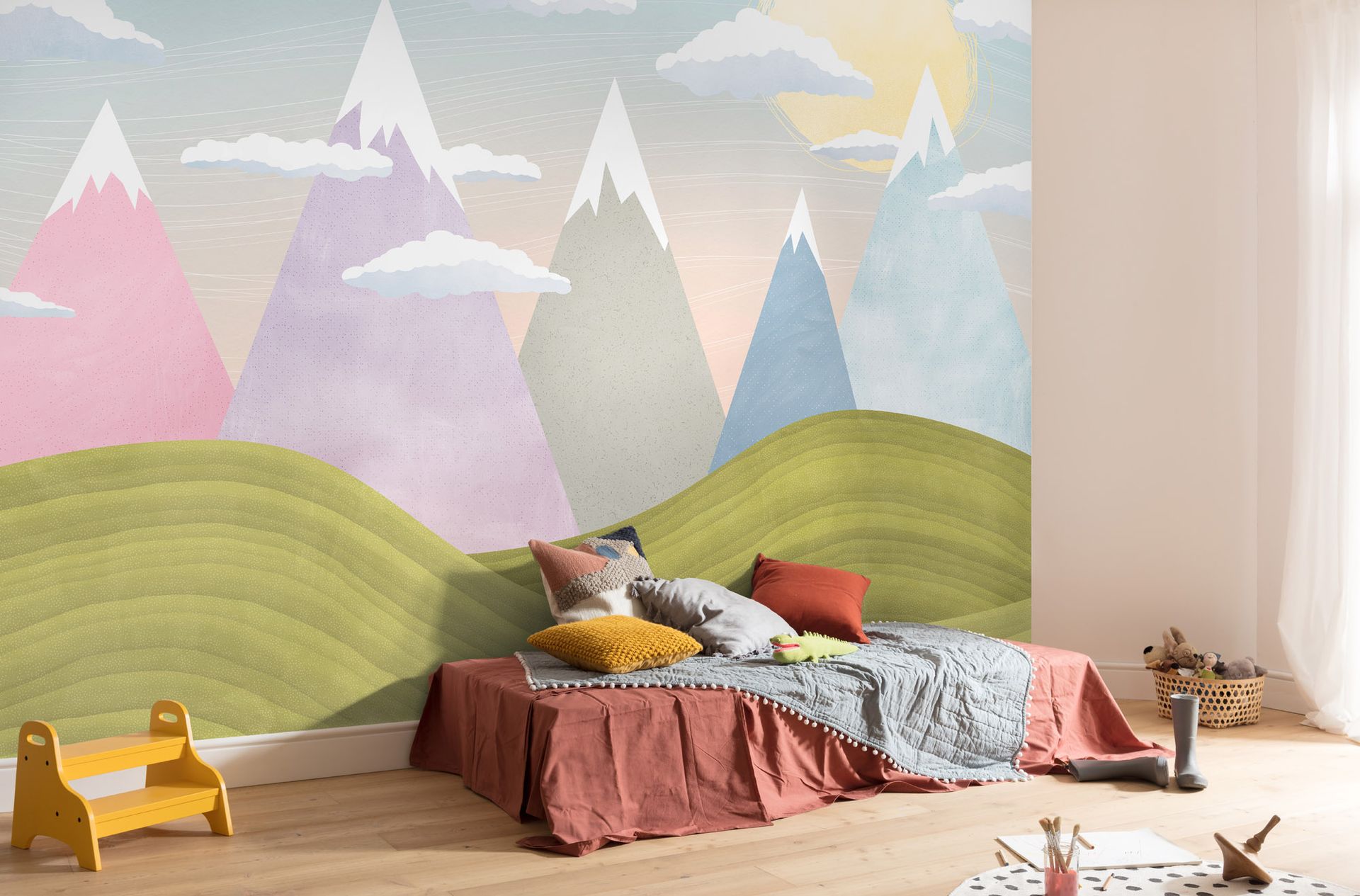 Vlies Fototapete - Hilltops - Größe 400 x 280 cm
