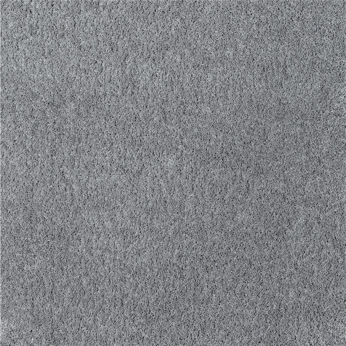 Teppichfliesen 50 x 50 cm MALIBU SL Velours Hellgrau 740 uni