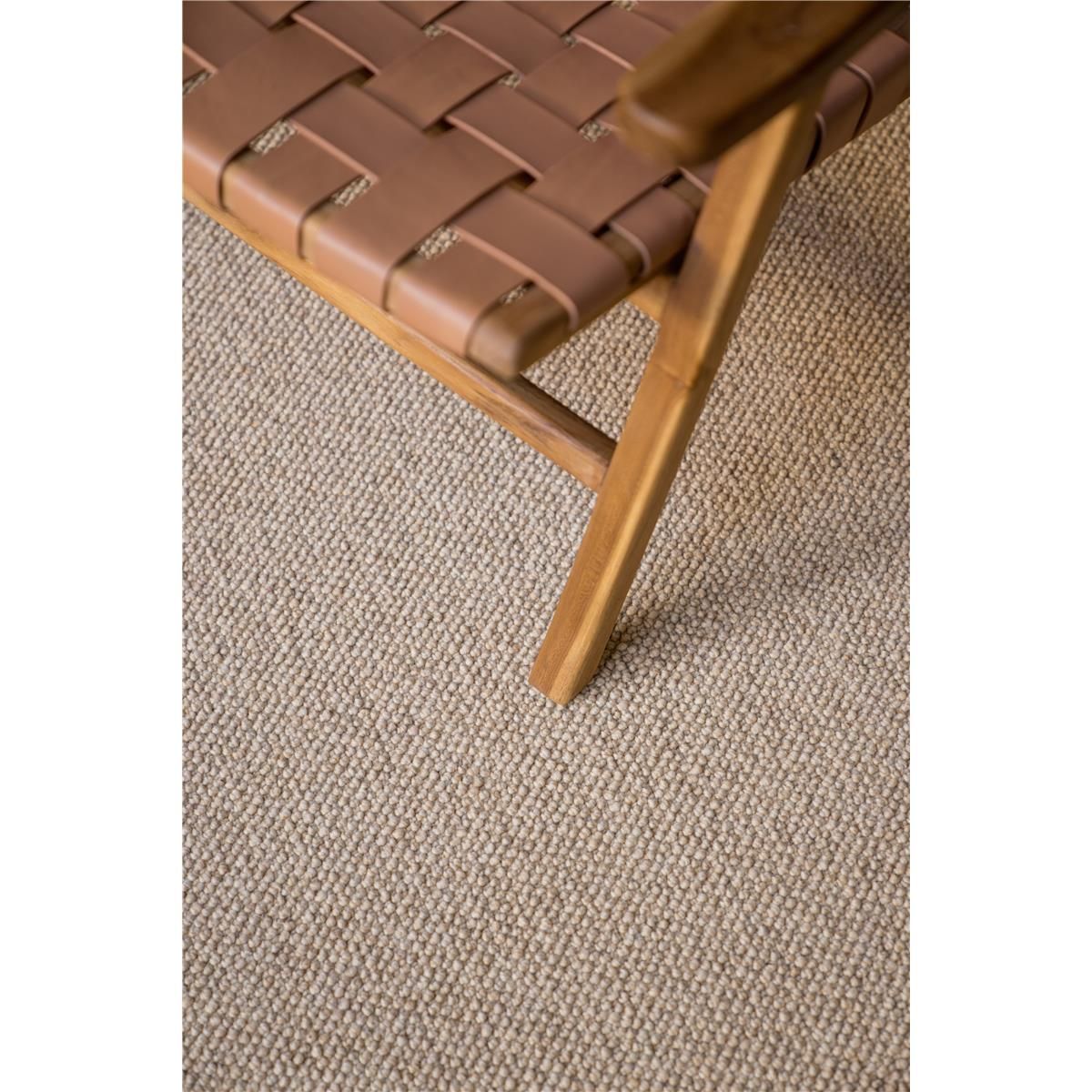 Creatuft Savanna Beige Teppichboden Jute getuftet Rollenbreite 400cm
