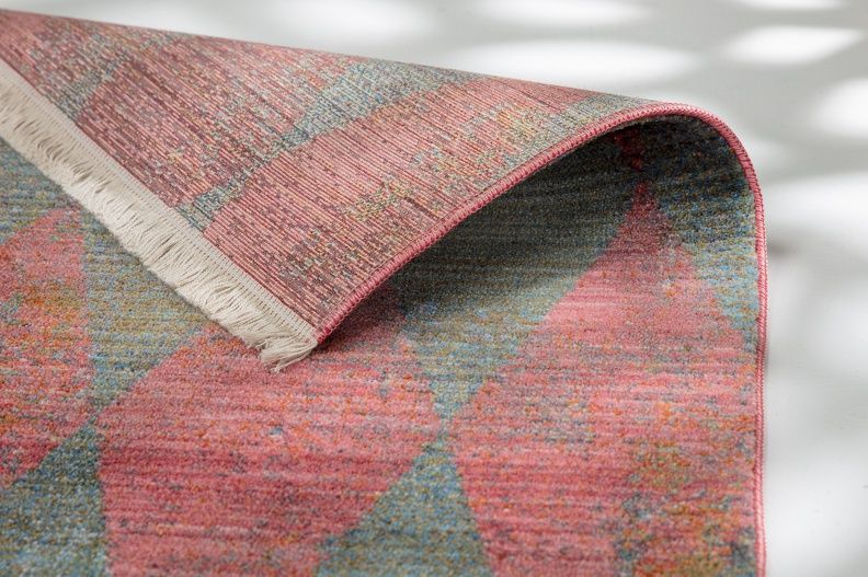 Teppich MYSTIK Rot-Grün - 200 cm x 285 cm