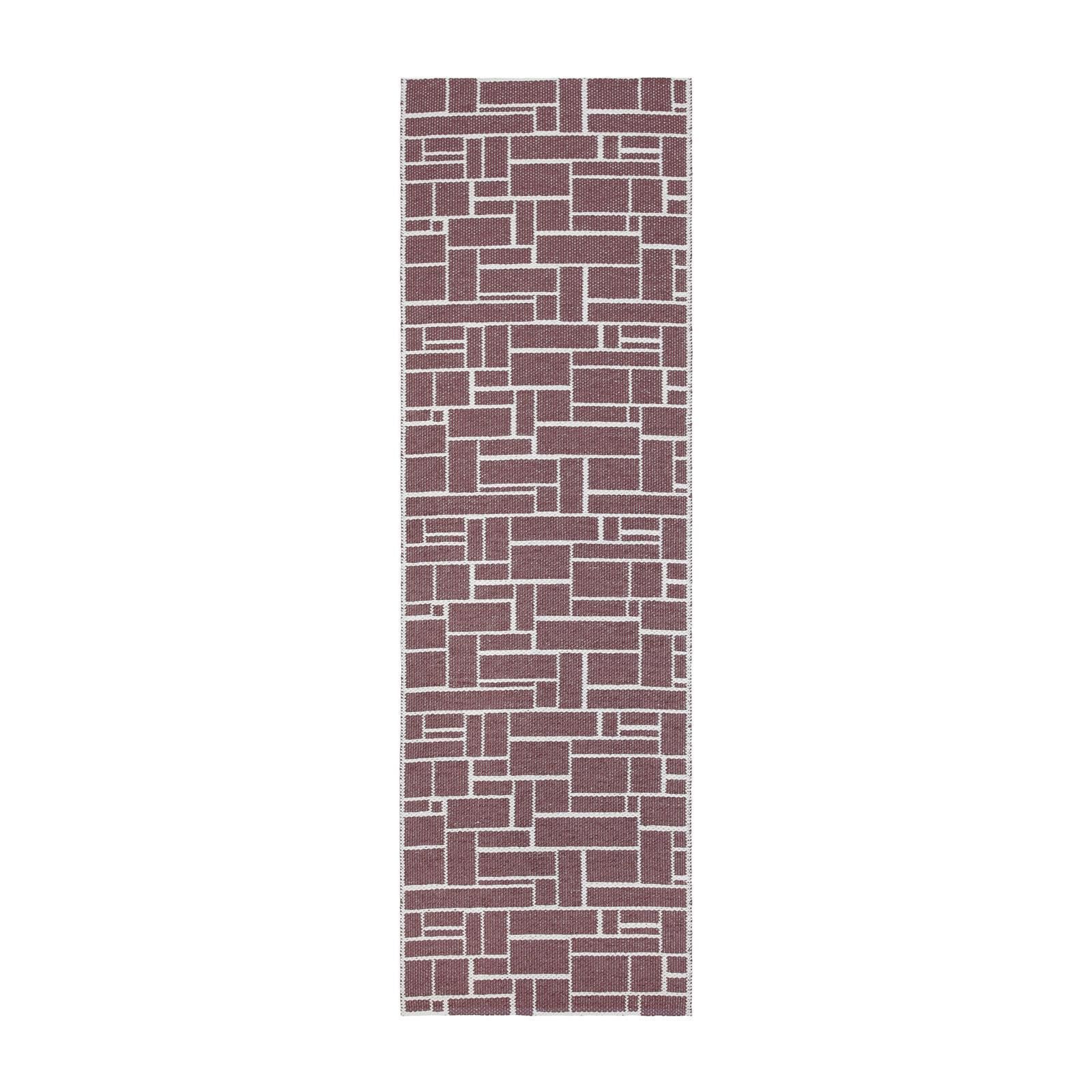 Teppich Swedy DAMA V18 Altrosa - 60 cm x 300 cm