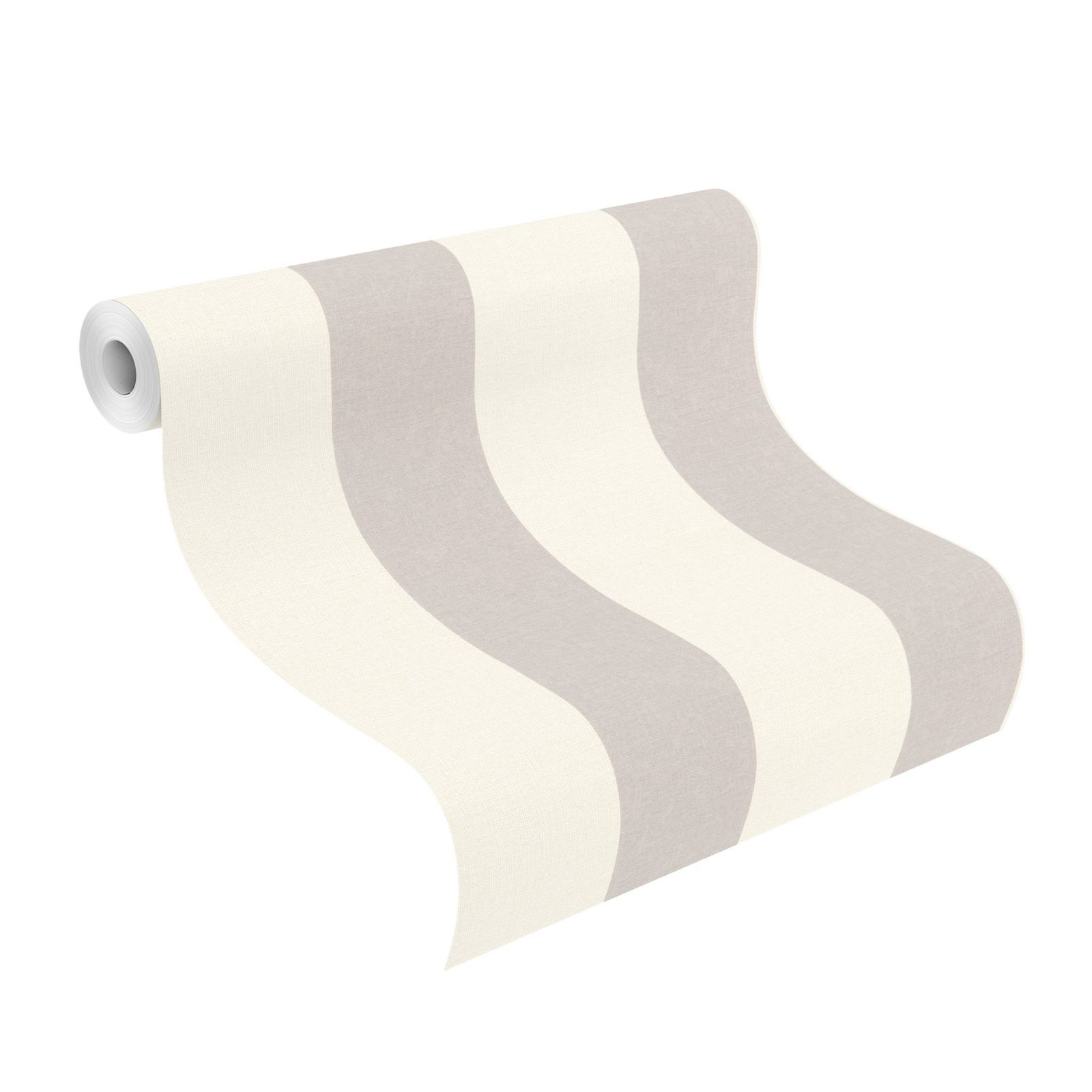 Tapete Modern universell Vinyltapete Hellgrau ansatzfrei 53 cm x 10,05 m