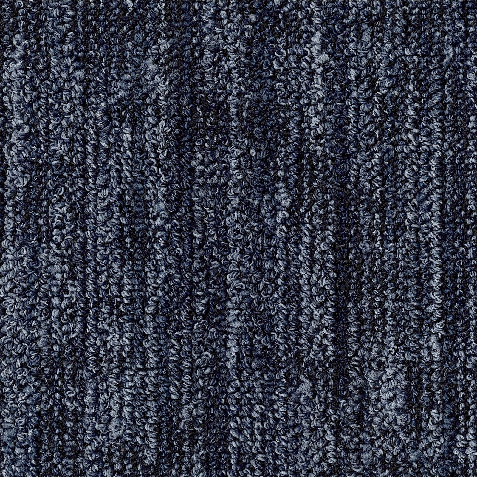 Teppichfliesen 50 x 50 cm Schlinge strukturiert Jeans Twill AA26 8812 Blau Textur