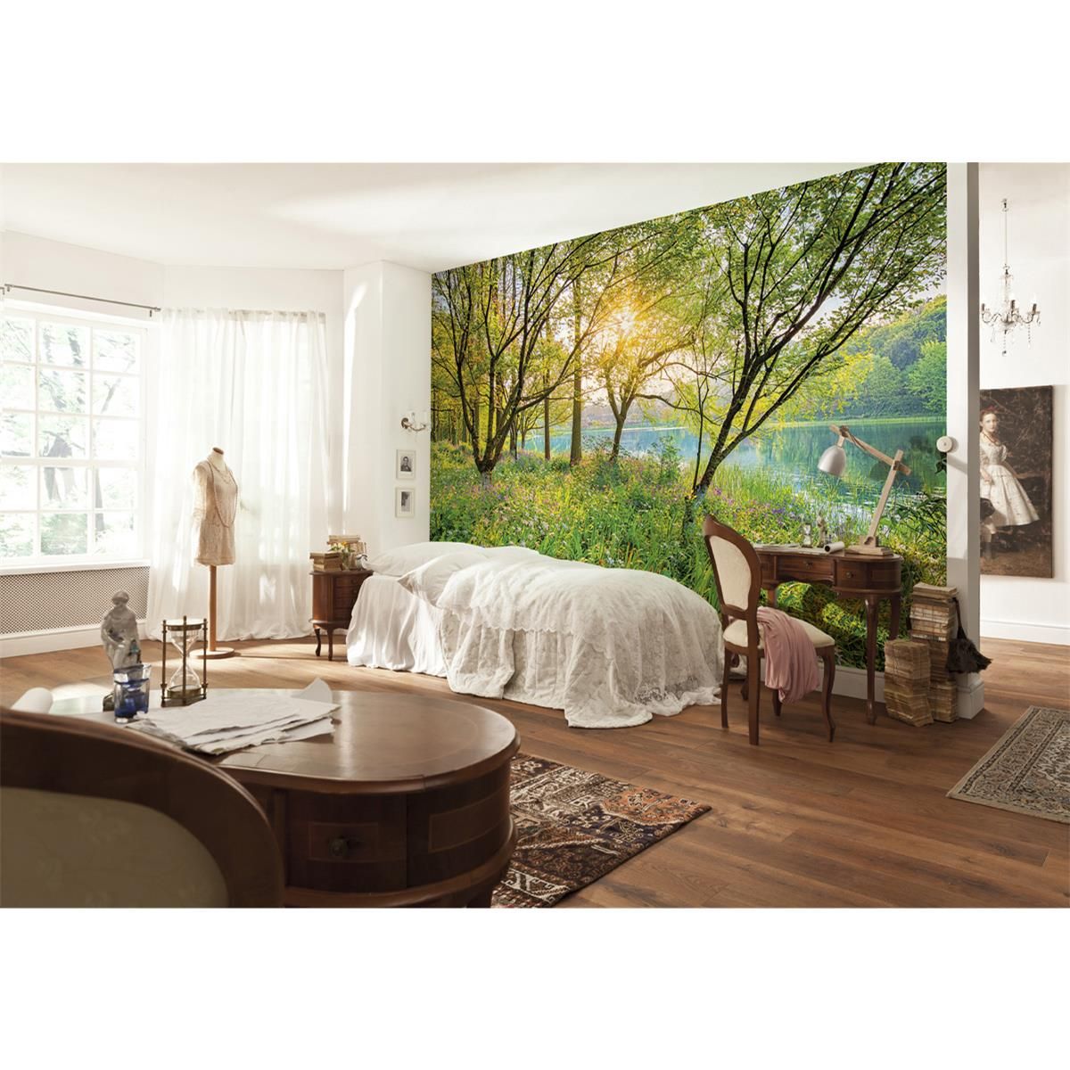 Papier Fototapete - Spring Lake - Größe 368 x 254 cm