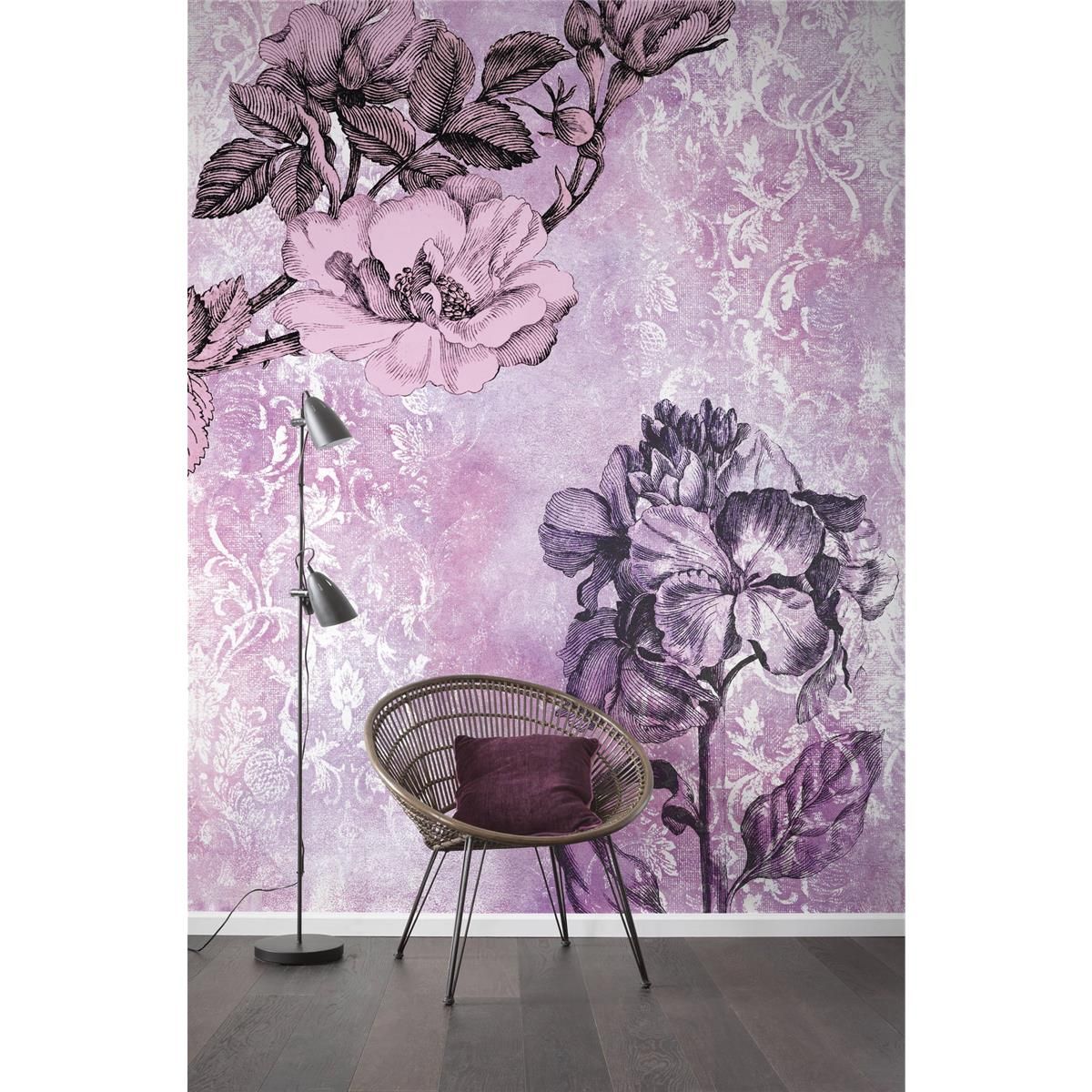 Vlies Fototapete - Baroque Pink - Größe 200 x 250 cm