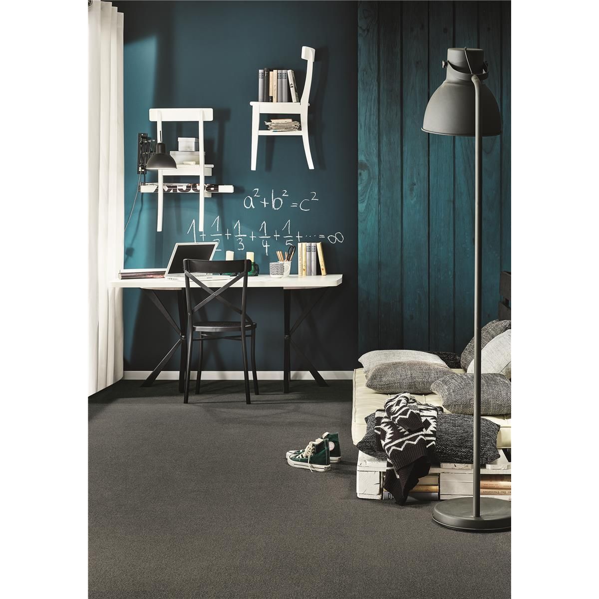 Teppichboden Vorwerk Passion 1006 ALEXIS Velours Braun 7G96 - Rollenbreite 400 cm