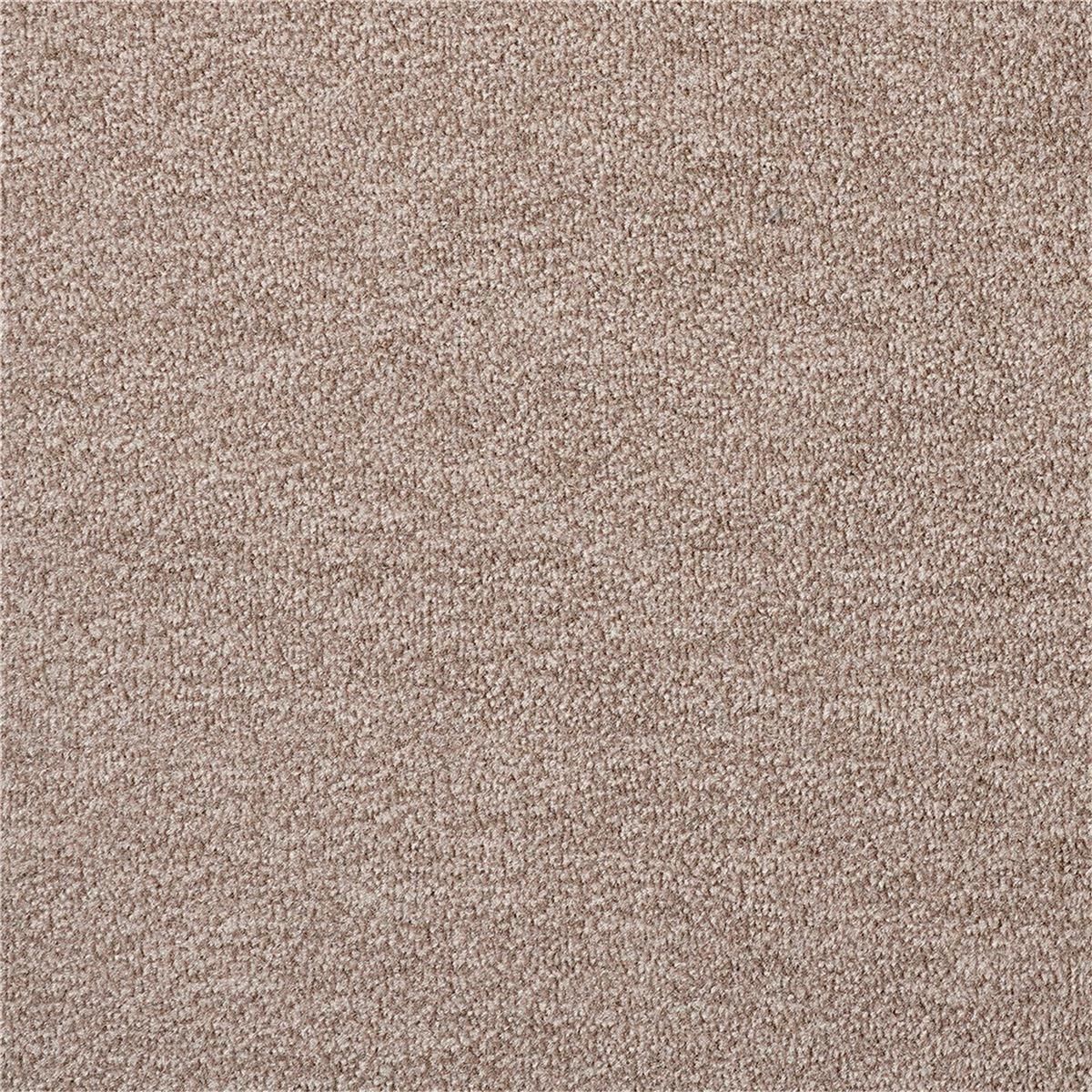 Teppichboden Infloor-Girloon Charme Velours Braun 845 meliert - Rollenbreite 400 cm